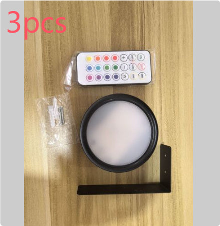 Golden LED Art Display Light – Battery Powered Tabletop Accent