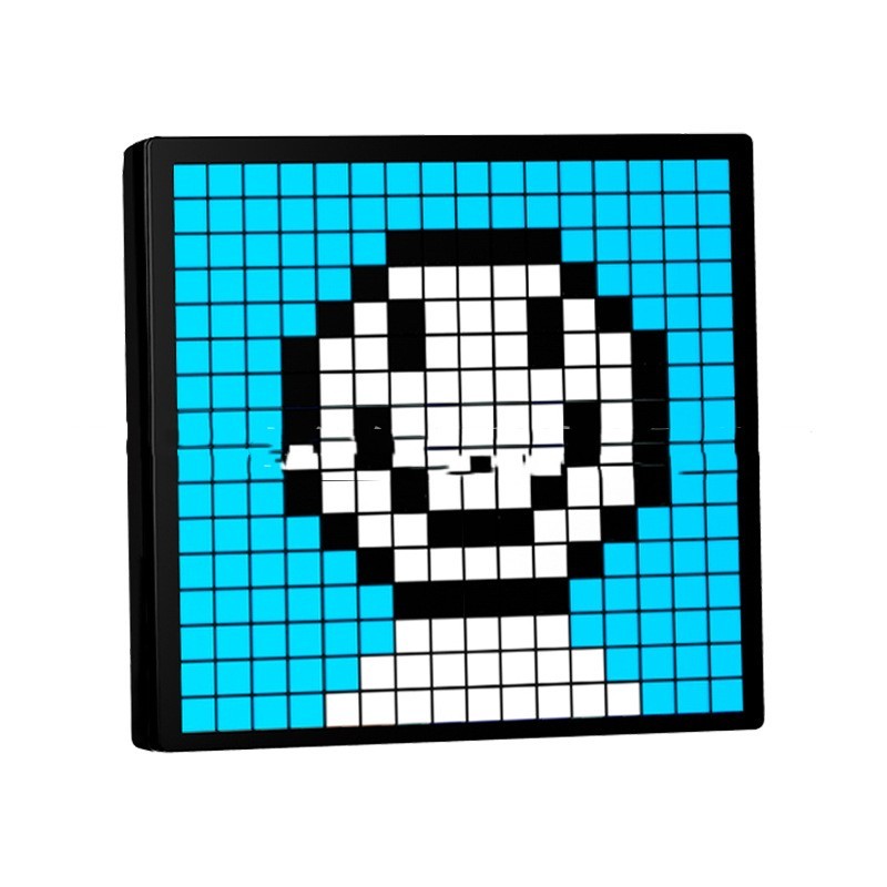 DIY Programmable LED Pixel Art Display with Bluetooth App Control