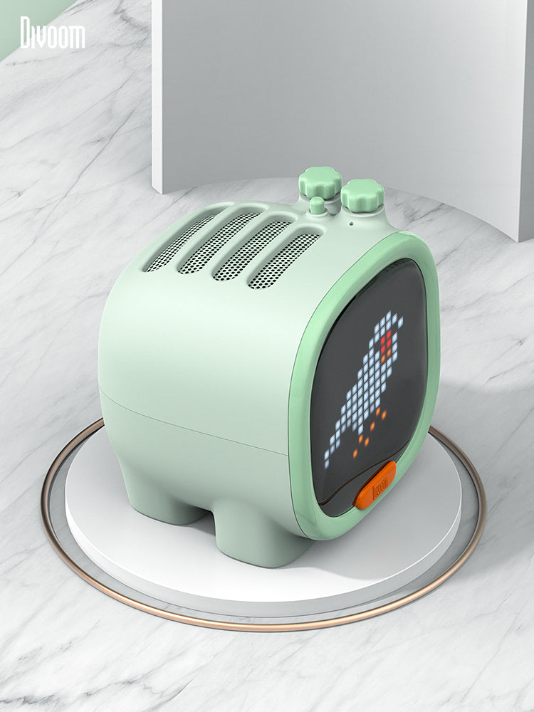 Smart Pixel Art Alarm Clock with Bluetooth Speaker & App Control