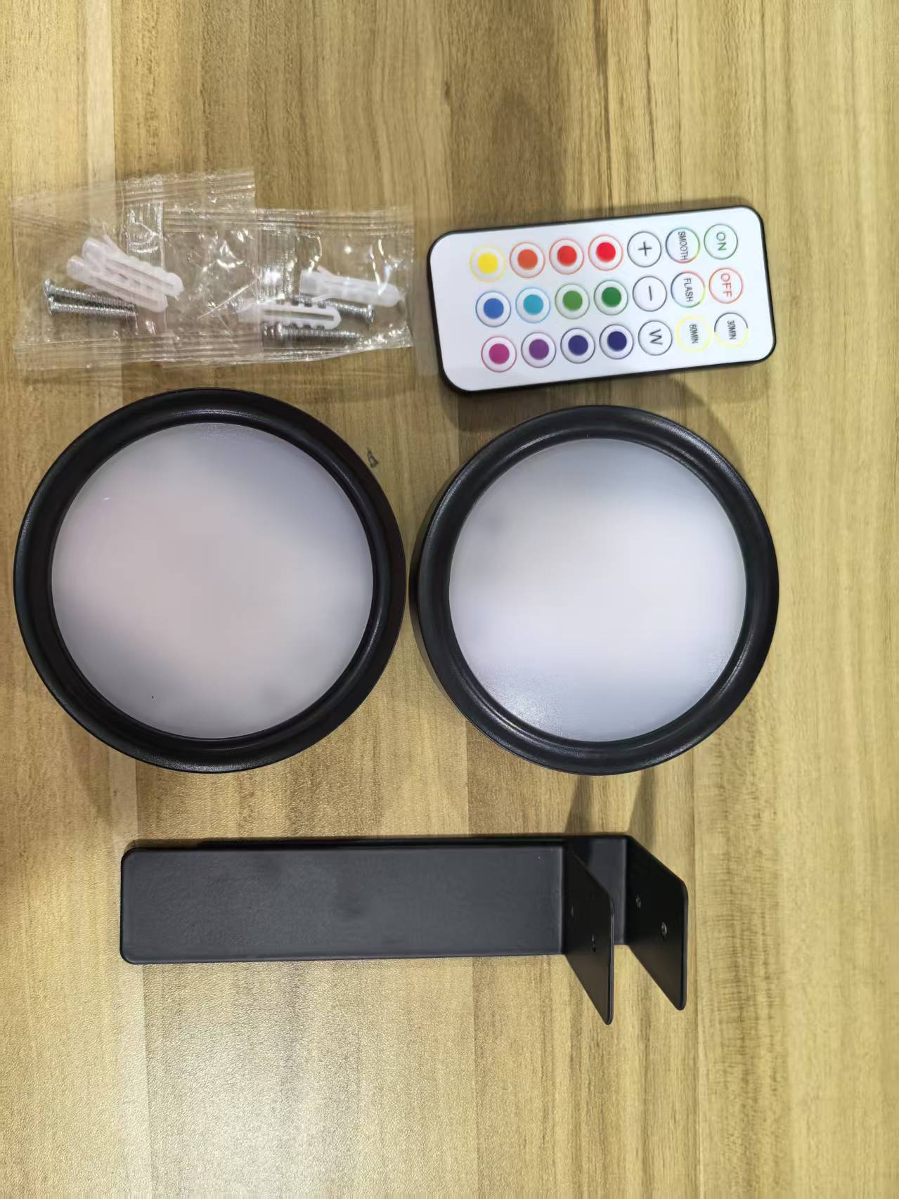 Golden LED Art Display Light – Battery Powered Tabletop Accent